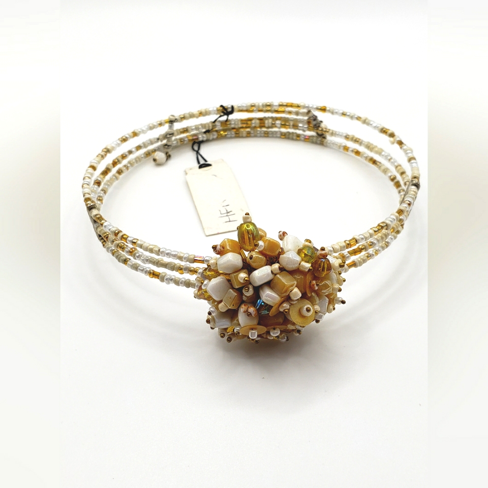 Stephan Co Beaded Cluster Choker 15$